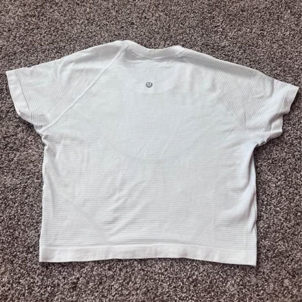 Lululemon Swiftly Tech Cropped Short-Sleeve Shirt 2.0